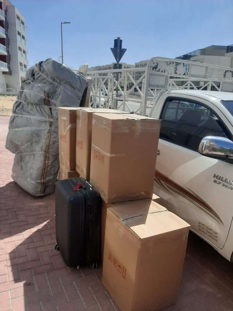 Pickup for House Shifting with Storage Services Dubai