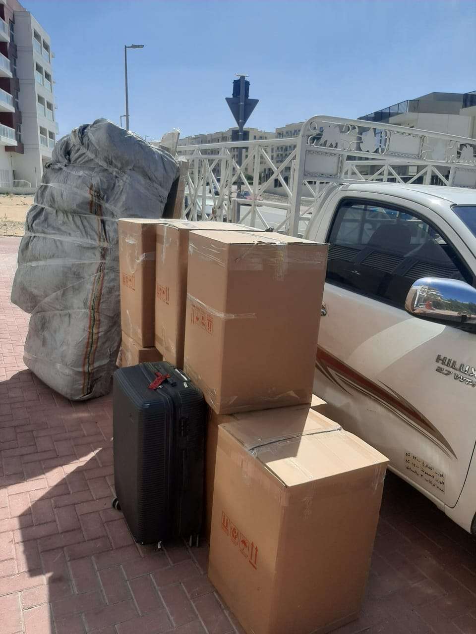 Pickup for House Shifting with Storage Services Dubai