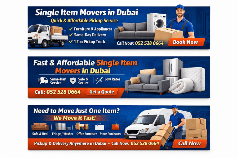 House Movers in Dubai